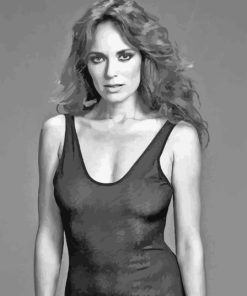 Black And White Catherine Bach Paint By Numbers