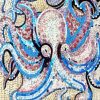 Blue Octopus Mosaic Paint By Numbers