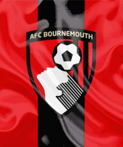 Bournemouth Football Club Logo Paint By Numbers