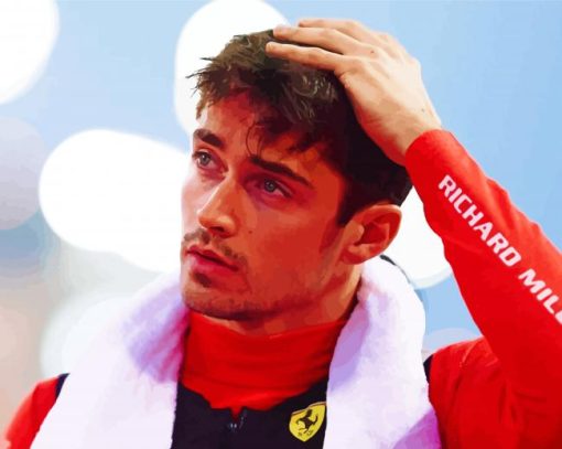 Charles Leclerc Paint By Numbers