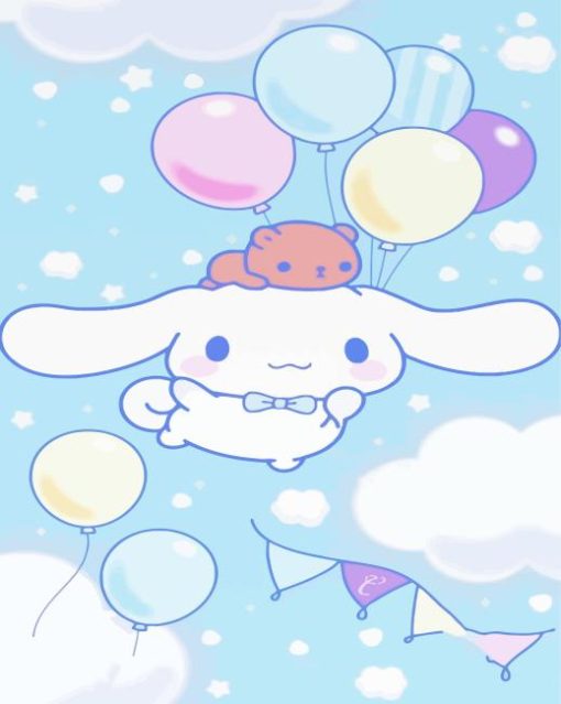 Cinnamoroll Cartoon Paint By Numbers