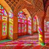 Colorful Persia Mosque Shiraz Paint By Numbers