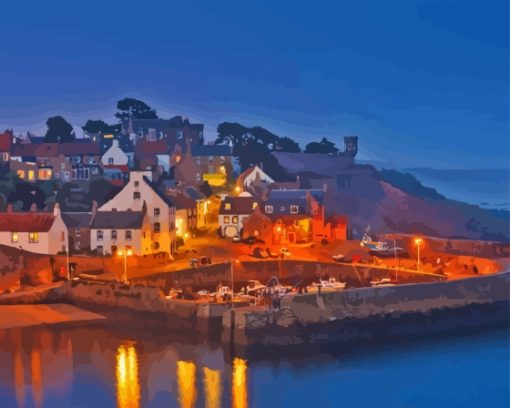 Crail Scotland Paint By Numbers