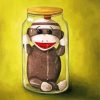 Sock Monkey Paint By Numbers