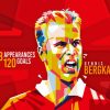 Dennis Bergkamp Pop Art Paint By Numbers