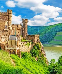 Germany Rhine Valley Paint By Numbers