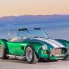 Green Shelby Cobra Car Paint By Numbers