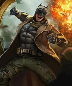 Knightmare Batman Art Paint By Numbers