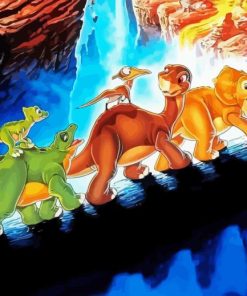 Land Before Time Paint By Numbers