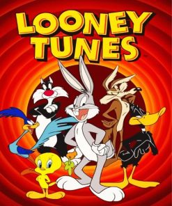 Looney Tunes Paint By Numbers