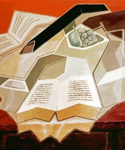 Open Book Abstract Paint By Numbers