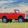 Orange 1972 Chevy K5 Blazer Paint By Numbers