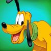 Pluto Dog Paint By Numbers