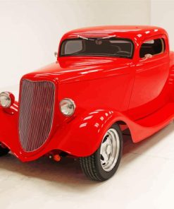 Red 33 Ford Paint By Numbers