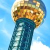 Sunsphere Tower Paint By Numbers