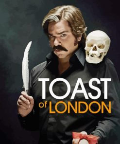 Toast Of London Sitcom Poster Paint By Numbers