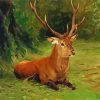 Resting Deer Paint By Numbers