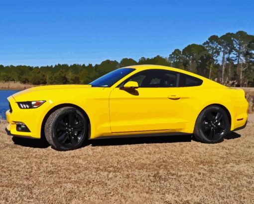 2015 Ford Mustang Paint By Numbers