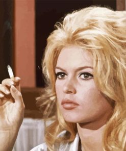 Actress Bridget Bardot Paint By Numbers