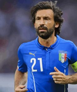 Andrea Pirlo Italy Paint By Numbers