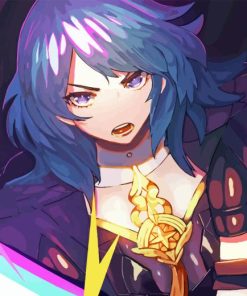 Byleth Fire Emblem Paint by Numbers