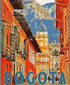 Colombia Bogota Paint by Numbers