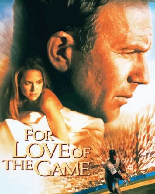 For Love Of The Game Poster Paint By Numbers