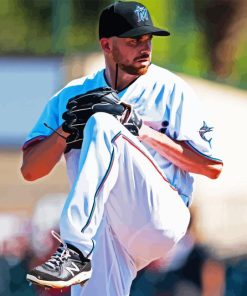 Miami Marlins Player Paint By Numbers