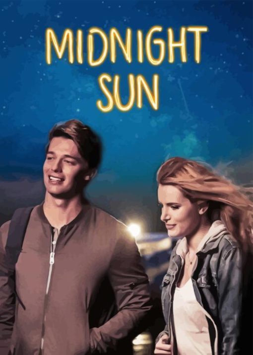 Midnight Sun Poster Paint By Numbers