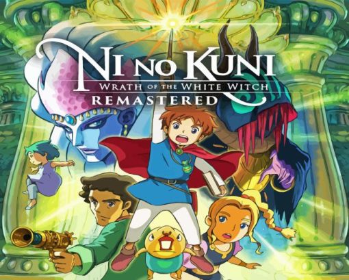 Nino Kuni Poster Paint by Numbers