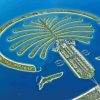 Palm Jumeirah Paint By Numbers