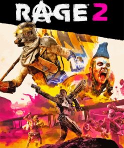 Rage 2 Game Poster Paint By Numbers