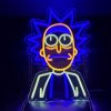 Rick And Morty Neon Paint By Numbers