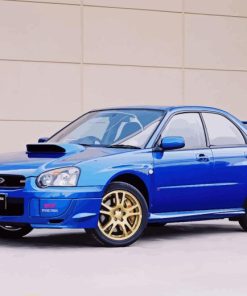 Subaru Impreza paint by number