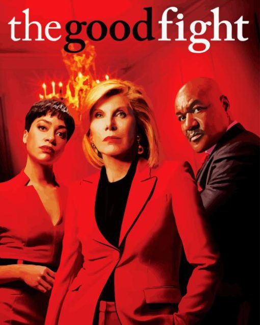 The Good Fight Poster Paint By Numbers