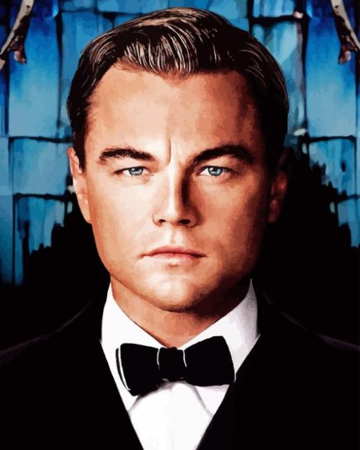 The Great Gatsby Leonardo Dicaprio Paint By Numbers