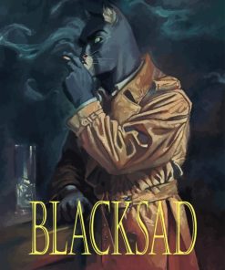 Blacksad Poster Paint by Numbers