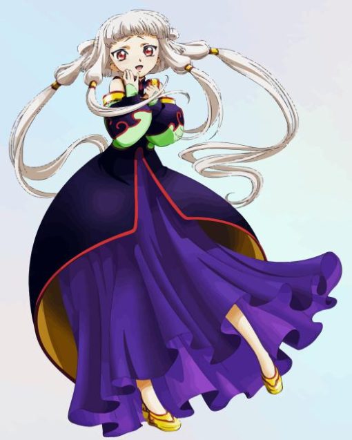 Empress Tianzi Code Geass Paint by Numbers