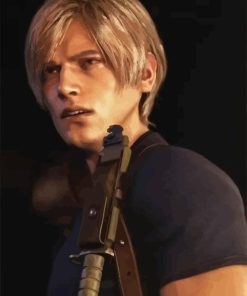 Leon S Kennedy Paint By Numbers