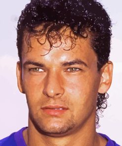 Roberto Baggio footballer Paint By Numbers