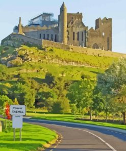 Rock Of Cashel In Tipperary Paint By Numbers