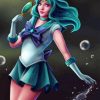 Sailor Moon Neptune Paint by Numbers