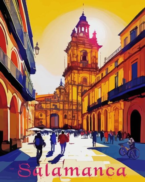 Salamanca Spain Paint by Numbers