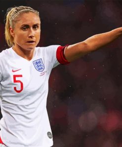 Steph Houghton England Women Football Team Paint By Numbers