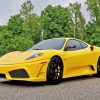 Yellow Ferrari F430 Paint By Numbers