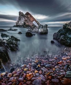 Bow Fiddle Rock United Kingdom Paint by Numbers