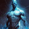 Dr Manhattan Comic Books Paint by Numbers