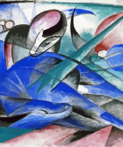 Dreaming Horse Franz Marc Paint by Numbers