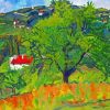 Farm Montcorin By Suzanne Valadon Paint by Numbers