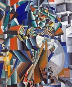 The Knife Grinder Kazimir Malevich Paint by Numbers